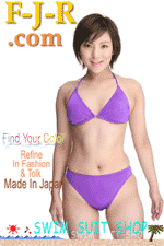 紫パープル三角ビキニ・ファッション水着